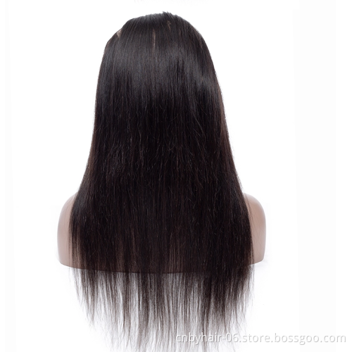 Transparent pre plucked hd lace front wigs 13x6,hd full lace human hair wigs,large size  100% virgin human hair hd lace wigs
